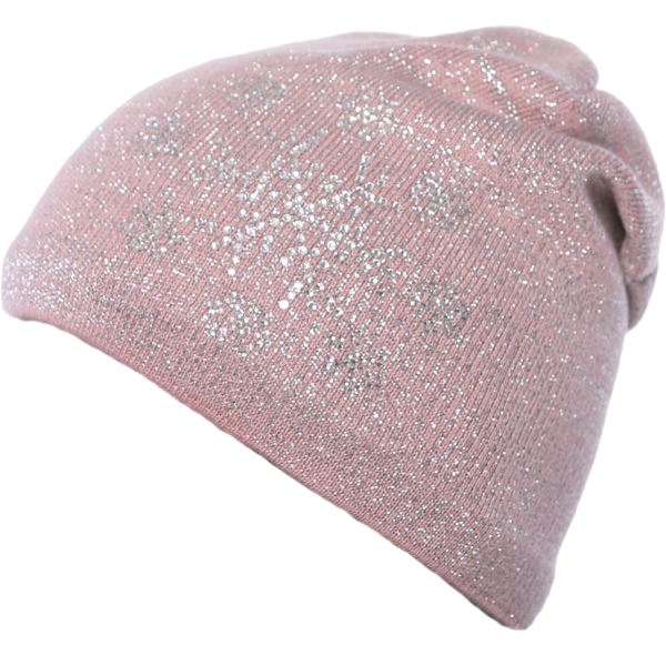 Damska czapka Sherpa ENYA w kolorze różowym