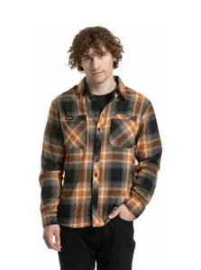 Koszula męska Meatfly Kurt niebiesko-czerwona Koszula męska Meatfly Kurt niebiesko-czerwona