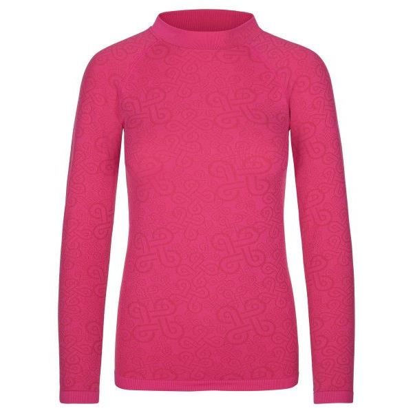 Damska koszulka termoaktywna bezszwowa Kilpi CAROL-W różowa