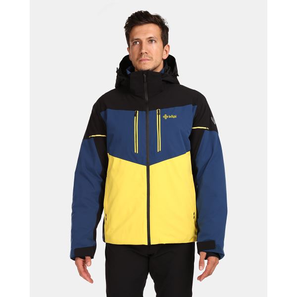 Męska kurtka narciarska Kilpi TONNSI-M żółta
