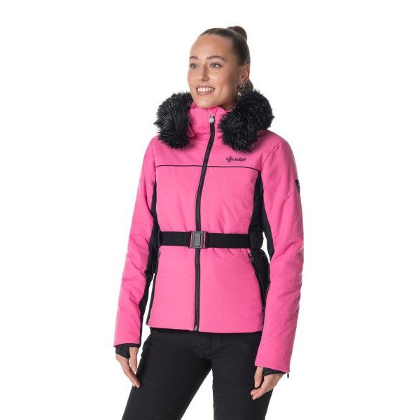 Kurtka narciarska damska Kilpi CARRIE-W różowa