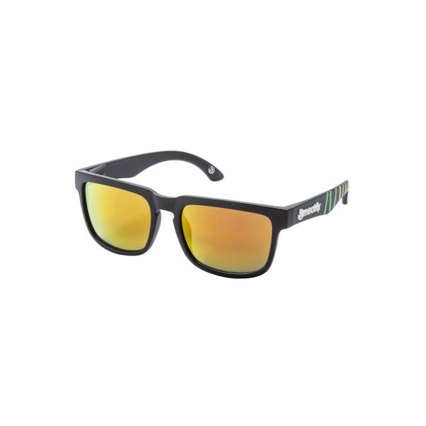 Czarne okulary przeciwsłoneczne Meratfly Memphis Rasta