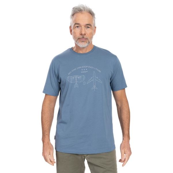 T-shirt męski BUSHMAN TIMOR niebieski