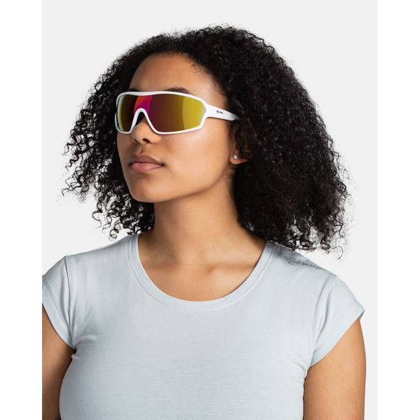 Unisex okulary przeciwsłoneczne Kilpi OZELLO-U białe UNI