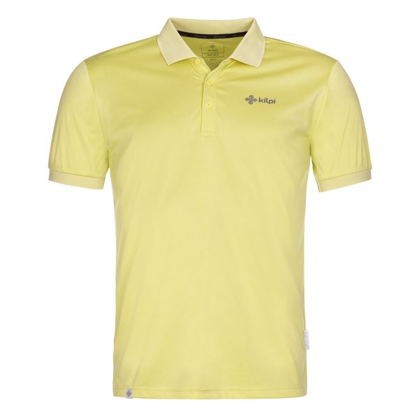 Męska koszulka polo KILPI COLLAR-M żółta