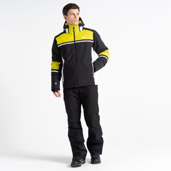Męski strój narciarski AMPLITUDE żółty
