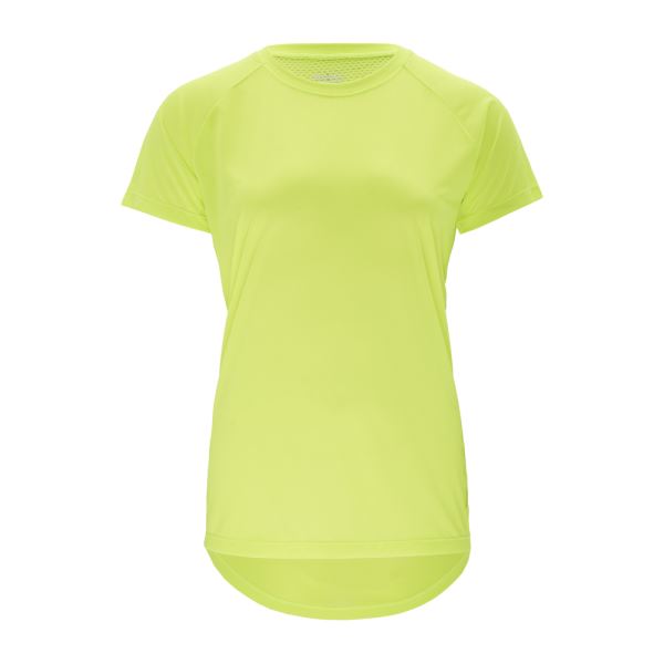 Damska koszulka funkcjonalna Silvini Bellanta neonowożółta