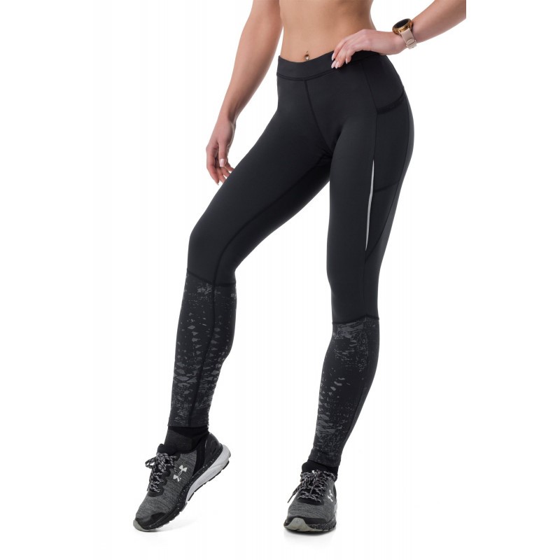 Damskie legginsy do biegania Kilpi RUNNER-W granatowe