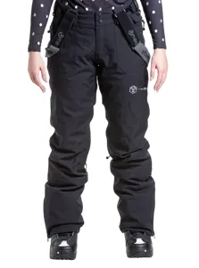 Damskie spodnie SNB i SKI Meatfly Foxy czarne Damskie spodnie SNB i SKI Meatfly Foxy czarne