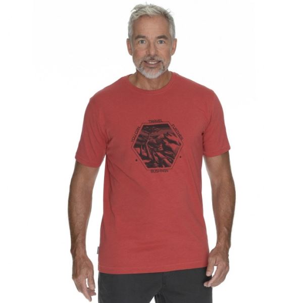 Męska koszulka BUSHMAN COLORADO czerwona