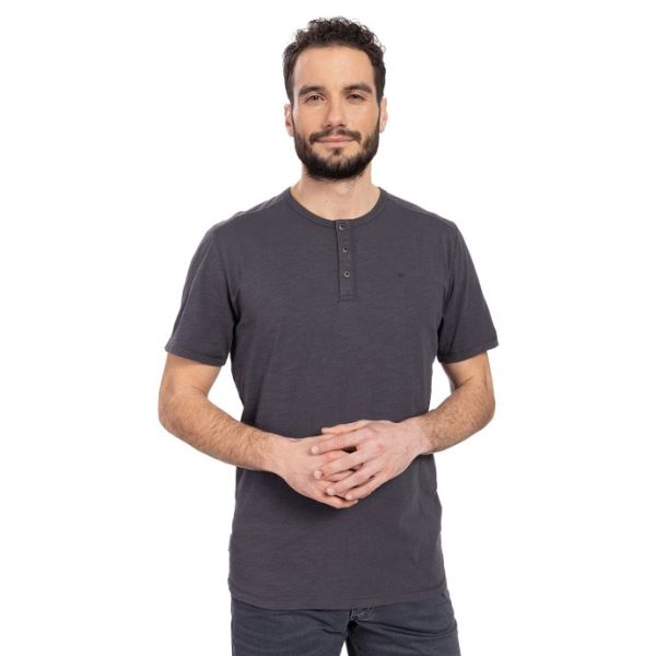 T-shirt męski BUSHMAN CAVEELL w kolorze ciemnoszarym