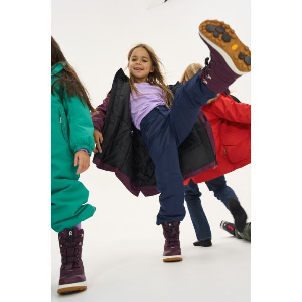 Zimowe spodnie dziecięce Reima Sild w kolorze ciemnoniebieskim