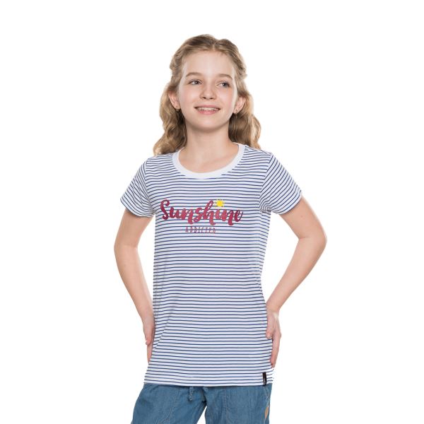 Koszulka dziewczęca SIGALO 2 SAM 73 fioletowa