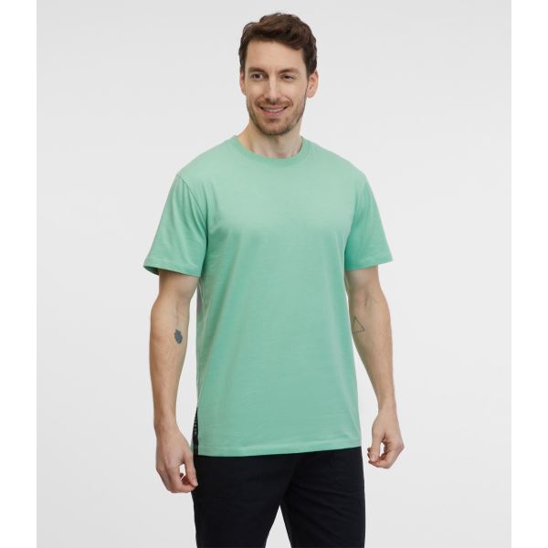 T-shirt męski GOOSE SAM 73 zielony