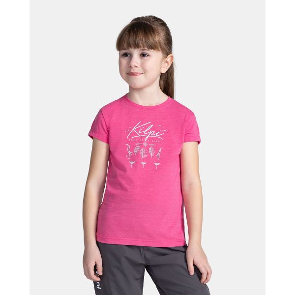 Dziewczęca koszulka Kilpi MALGA-JG różowa