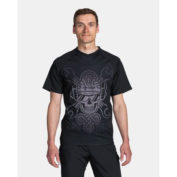 Męska koszulka techniczna MTB Kilpi REMIDO-M czarna