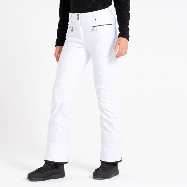 Damskie zimowe spodnie narciarskie Dare2b INSPIRED II białe