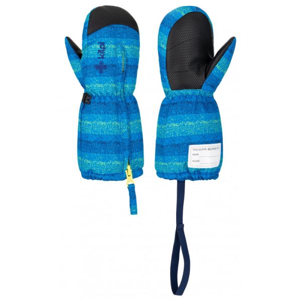Dziecięce rękawiczki zimowe Kilpi PALMER-J niebieskie