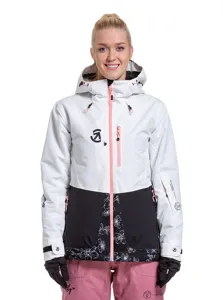 Damska kurtka SNB & SKI Meatfly Gaia w kolorze białym Damska kurtka SNB & SKI Meatfly Gaia w kolorze białym