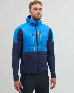 Męska kurtka wiatroszczelna Silvini Core niebiesko-ciemnoniebieska Męska kurtka wiatroszczelna Silvini Core niebiesko-ciemnoniebieska