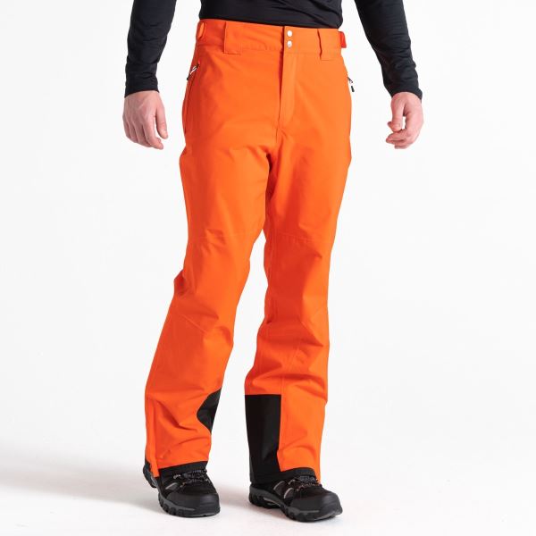 Męskie spodnie narciarskie Dare2b ACHIEVE II pomarańczowe