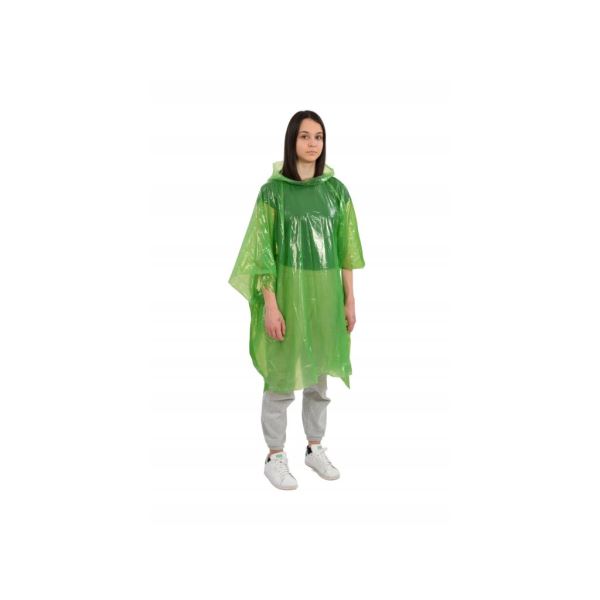 Zielony płaszcz przeciwdeszczowy Mercox Poncho