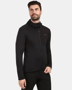 Męska bluza polarowa Kilpi SEVELEN-M czarna Męska bluza polarowa Kilpi SEVELEN-M czarna