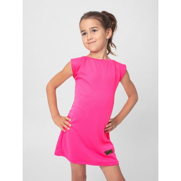 Dziecięca funkcjonalna sukienka DREXISS COOLMAX różowa