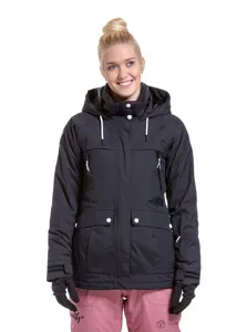 Damska kurtka SNB & SKI Meatfly Terra w kolorze czarnym Damska kurtka SNB & SKI Meatfly Terra w kolorze czarnym