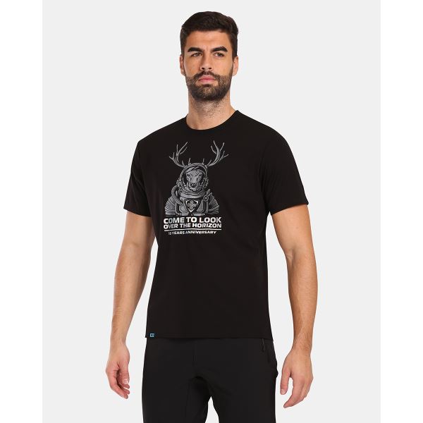 T-shirt męski Kilpi LTD CALYPSO-M czarny