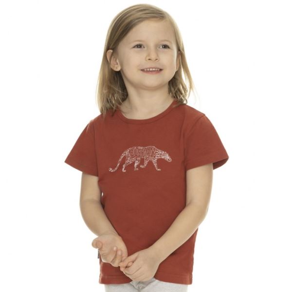 T-shirt dziecięcy BUSHMAN JERRY V czerwony