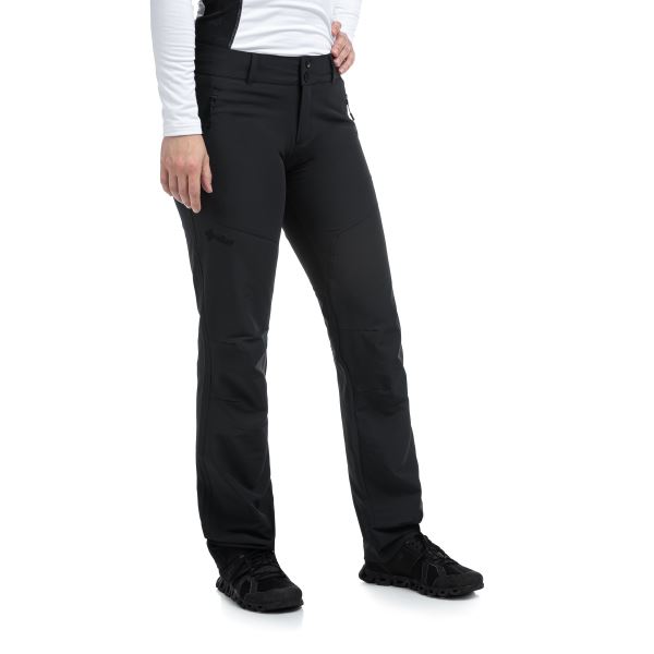 Damskie spodnie outdoorowe KILPI LAGO-W czarne