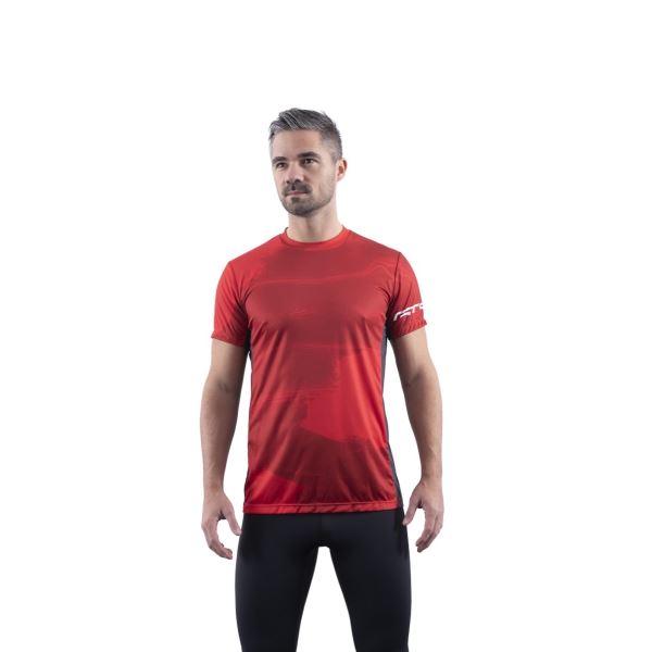 Funkcjonalna koszulka męska GTS 702121 czerwona