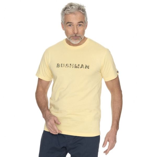Koszulka męska BUSHMAN BRAZIL żółta