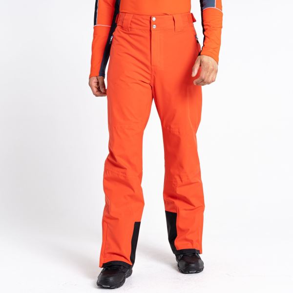 Męskie spodnie narciarskie Dare2b ACHIEVE II pomarańczowe
