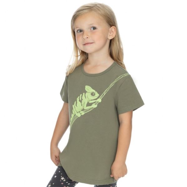 T-shirt dziecięcy BUSHMAN JERRY IV zielony