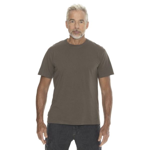 T-shirt męski BUSHMAN ORIGIN II w kolorze ciemnobrązowym