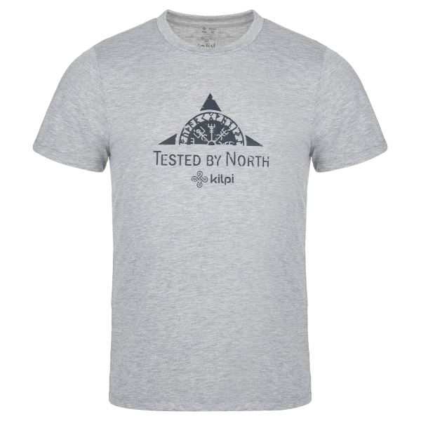 Męska koszulka outdoorowa Kilpi GAROVE-M jasnoszara