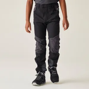 Spodnie dziecięce Regatta TECH MOUNTAIN czarne Spodnie dziecięce Regatta TECH MOUNTAIN czarne