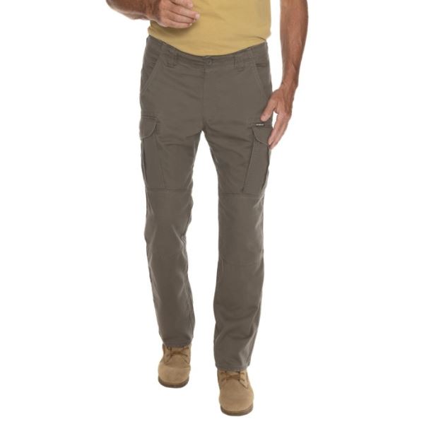 Spodnie męskie BUSHMAN ARAMAC kolor ciemnobrązowy
