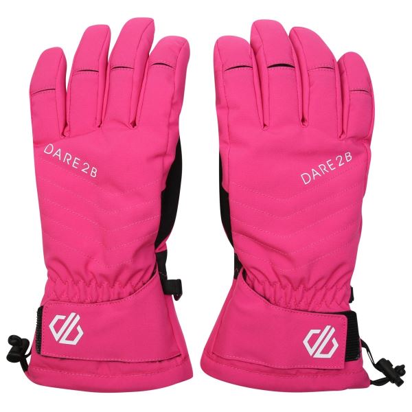 Damskie rękawiczki zimowe Dare2b CHARISMA II różowe