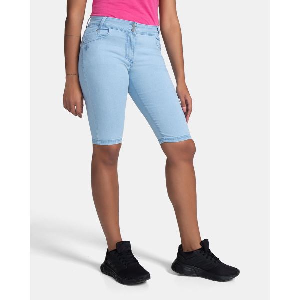 Damskie spodenki jeansowe Kilpi PARIVA-W jasnoniebieskie