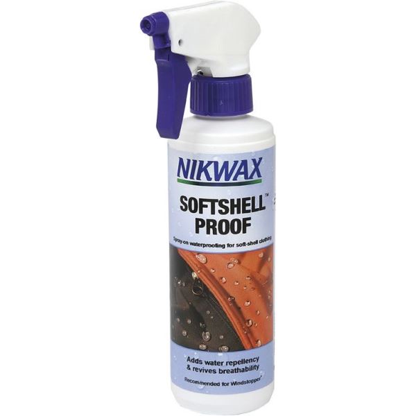Nikwax SOFTSHELL PROOF SPRAY - impregnat do odzieży typu softhell 300 ml