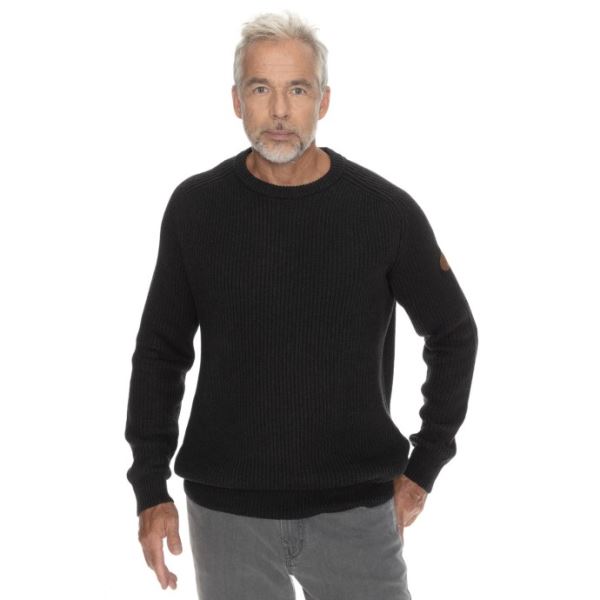 Sweter męski BUSHMAN MUNGO w kolorze ciemnego brązu