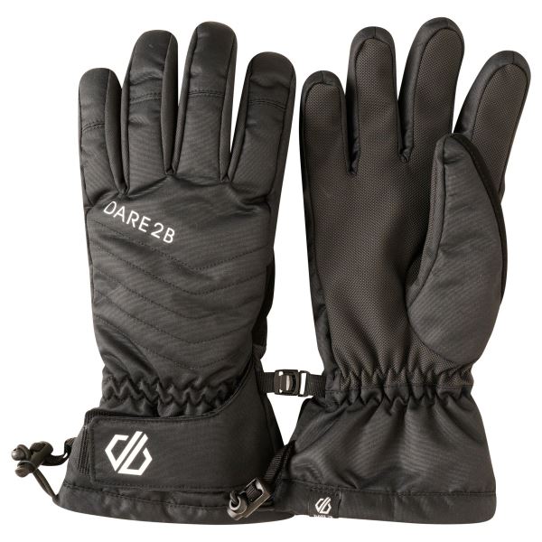 Damskie zimowe rękawiczki narciarskie Dare2b CHARISMA II czarne