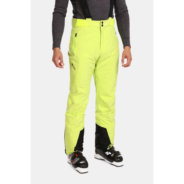 Męskie spodnie narciarskie Kilp RAVEL-M jasnozielone