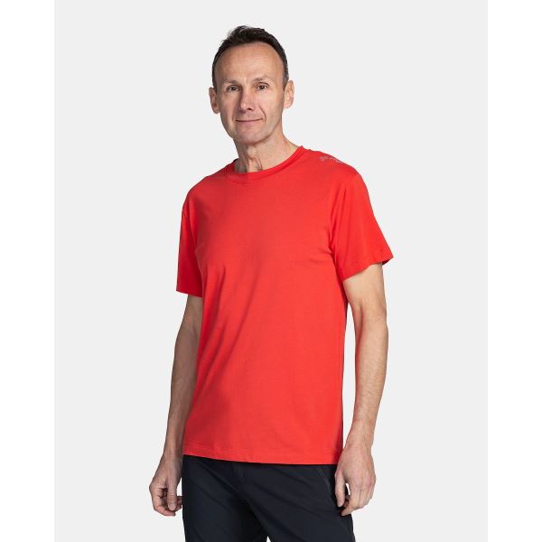 Męska bawełniana koszulka Kilpi PROMO-M czerwona
