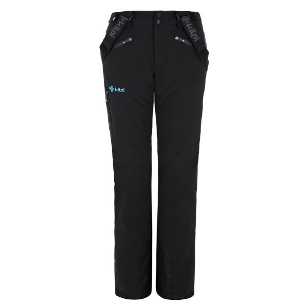Damskie spodnie narciarskie KILPI TEAM PANTS-W czarne