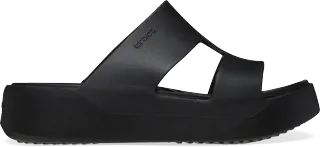 Kapcie damskie Crocs CLASSIC PLATFORM H-Strap czarne Kapcie damskie Crocs CLASSIC PLATFORM H-Strap czarne