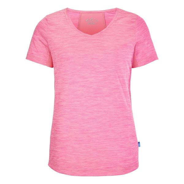 Damska koszulka funkcjonalna Killtec 55 w kolorze neonowego różu